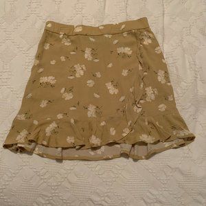floral skirt